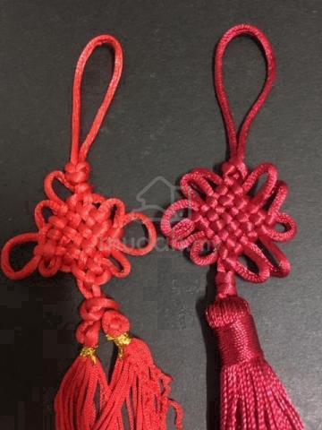 Chinese Good Luck Knot  (Pair) - photo 2 of 2