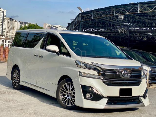 2017 Toyota VELLFIRE 2.5 ZG SUNROF PILOT MODELISTA - 1