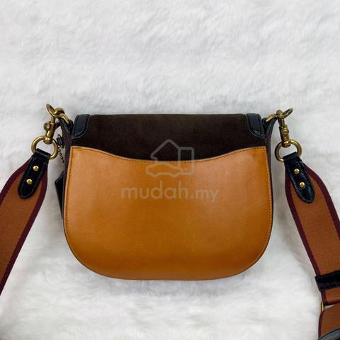 Coach Kat Saddle bag 20 Colorblock Brass - photo 3 of 6