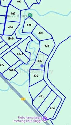 45 acer land for rent kota Tinggi Mersing 1