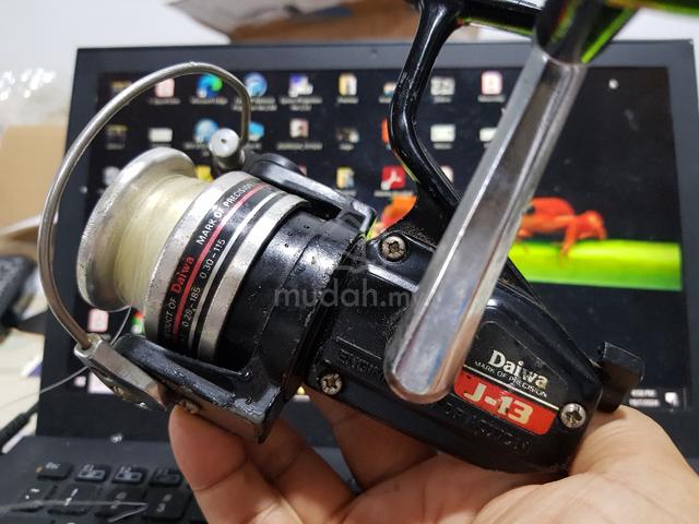 Moulinet De Pêche Vintage Daiwa J-13 - Fabriqué En Corée - Eau Douce - Fonctionne Très Bien