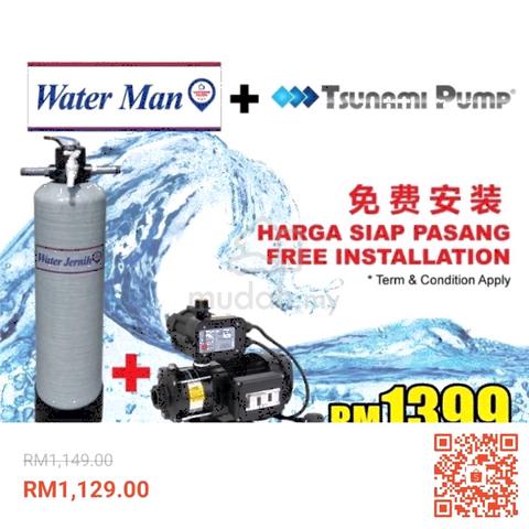 K Combo Tsunami Pump Water Filter Home Appliances Kitchen For