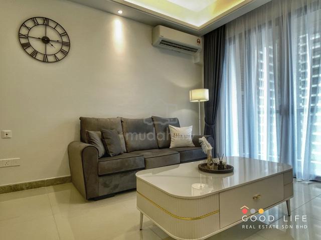 R&F Princess Cove, Jb Town, Walking Distance Ciq, New, Fully Furnished 4