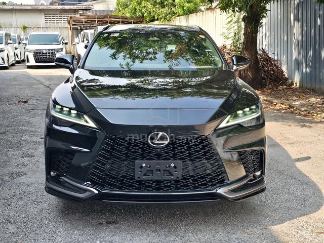 2024 Lexus RX350 2.4 F SPORT (A) Black UNREG - 2
