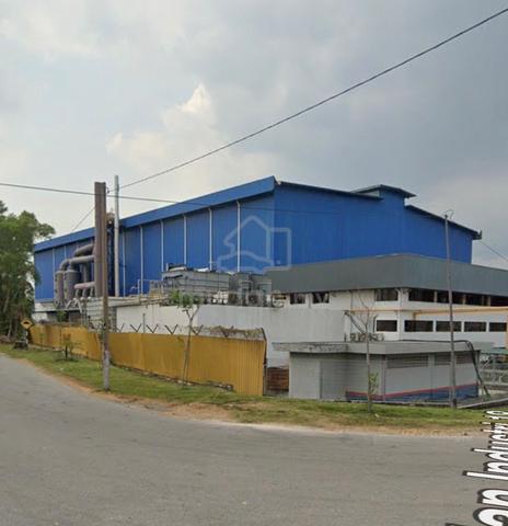 Corner Detached Factory for sale at Alor Gajah Melaka. 1