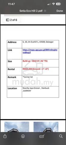Shoplot Setia Ecohill 1