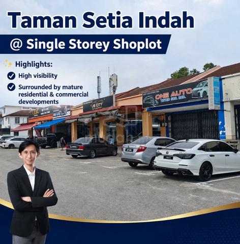 *FOR RENT*  Taman Setia Indah Single Storey Shoplot 1