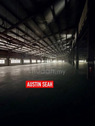 KULIM FACTORY WAREHOUSE For RENT, 5 TON FLOOR LOADING WITH CARGO LIFT 1