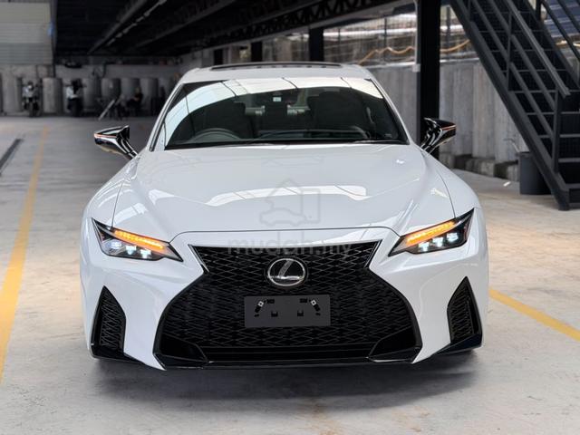 2023 Lexus IS300 2.0 F-SPORT MODE BLACK 3 WARRANTY - 2