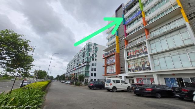 Aeropod Commercial Office @ Jalan Kepayan | Ready Office Airport view 1