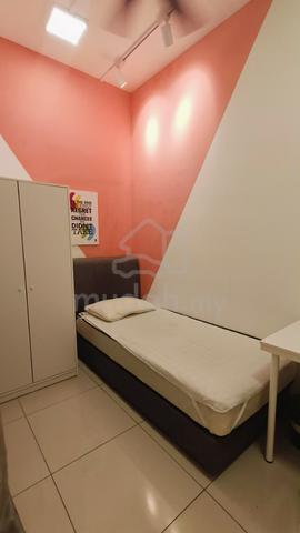 Half month DEPOSIT!Single Bed Room Fully Furnished@Continew KL 3