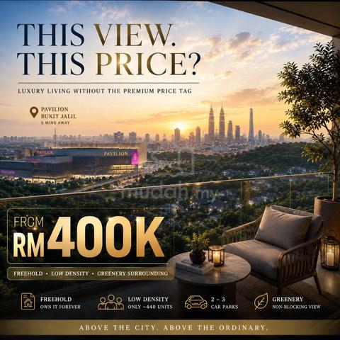 New Launch FREEHOLD 4 R @ Big Balcony  [ CASHBACK 70K ] Near Mall MRT 1