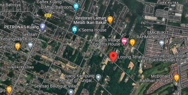 Tanah Freehold Status kediaman Belakang Petronas Kuang 1