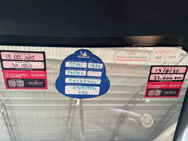 2023 Toyota YARIS 1.5 E G WARRANTY FSR 38KM 360CAM - 4