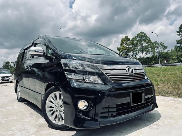 2012 Toyota VELLFIRE 2.4 Z FACELIFT 1 YEAR WARRANT - 1