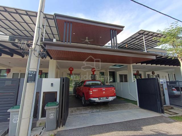 Fully Furnished 2 Storey Terrace Facing Playground @ Taman One Krubong 1