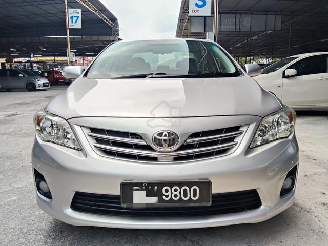 2013 Toyota COROLLA 1.8 G FACELIFT 7 SPEED (A) - 2