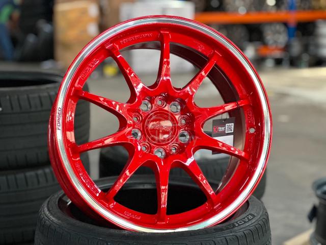 NEW 17 NK CE28 Red Rim Civic Odyssey CX3 CX30 HRV - Car Accessories ...