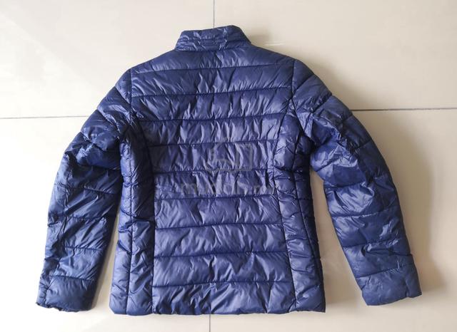 Female Blue Down Jacket - photo 6 of 6