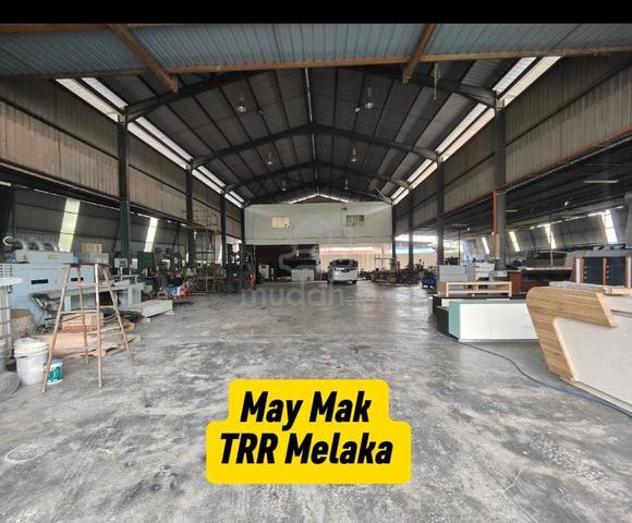 Limited Detached Factory Warehouse Bukit Rambai Tanjong Minyak Rent 1