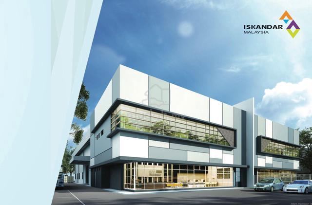 Pekan Nanas Nenas, Semi D Factory For Rent 1