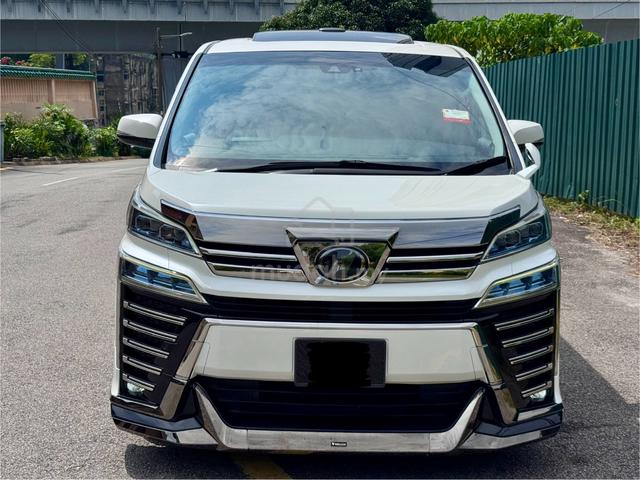 /19 83K KM SROOF MODELLISTA Toyota VELLFIRE 2.5 ZG - 2