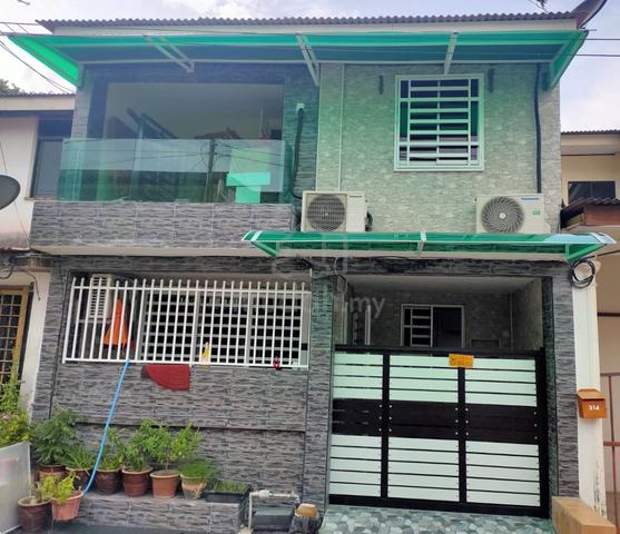FULL RENO Double Storey Cluster House Bayan Baru Bukit Gedung For Sale 1