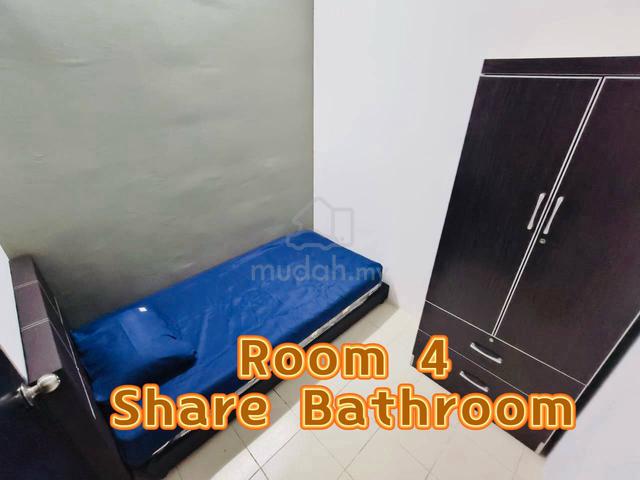 Room For RENT Villa Krystal Skudai Apartment, Selesa jaya, NusaBestari 1
