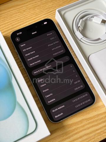 (Y4X4W) iPhone 15 Plus 256gb Blue | Spaylater - photo 2 of 5