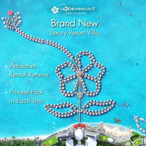 坡德申森美兰LEXIS HIBISCUS PORT DICKSON 💯💯😍WATER VILLA High RENTAL INCOME 1