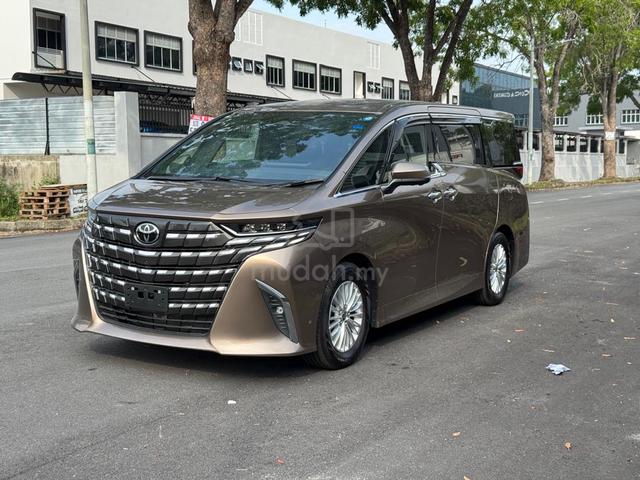 (GRADE 5A) Toyota ALPHARD G SIDE LIFTUP SEATS 2023 - 2