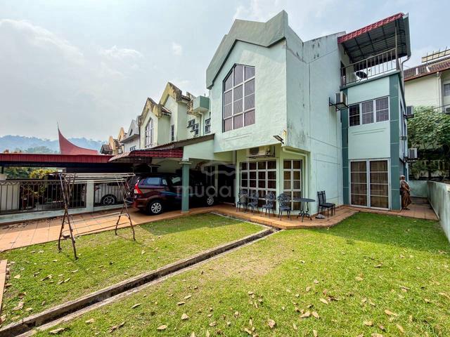 FACING OPEN! End Lot Double Storey Taman Bukit Jaya Bukit Antarabangsa 1
