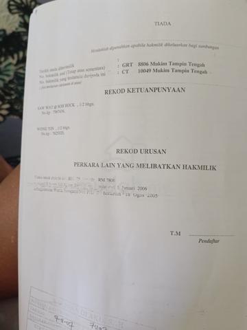 Tanah area tampin 6acre 3
