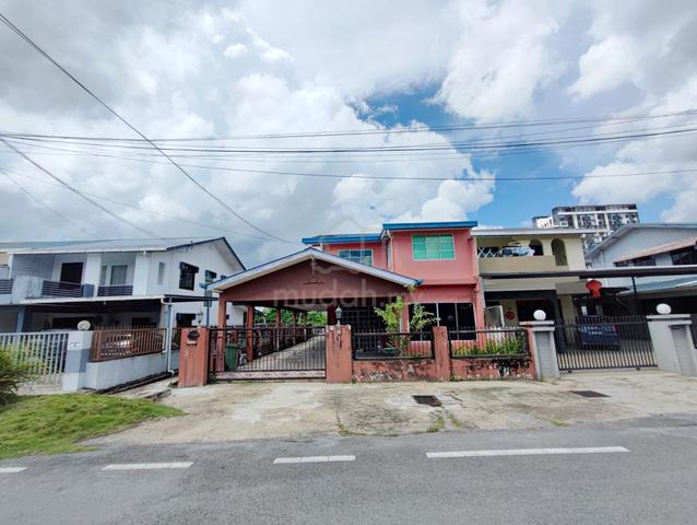 Double Storey Semi Detached House For Sale at 4-1/2 Mile, Jalan Arang 1
