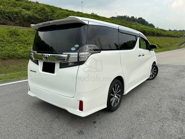 2016 Toyota VELLFIRE 2.5 ZG SUNROF 4 NEW 2025 TYRE - 2