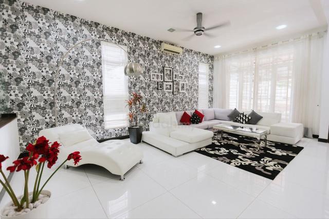 FULLY FURNISHED 3 Storey Semi Detached Kemensah Mewah FOR SALE 1