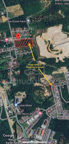 4 acres Agricultural Land, Batang benar Nilai, Tar Road 3