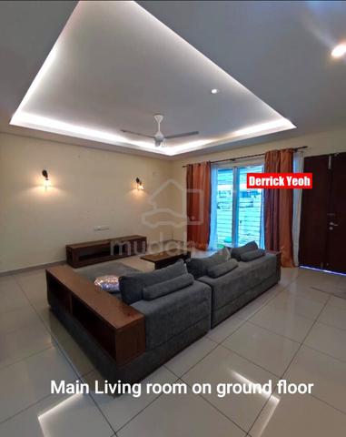 3 Storey Terrace House at Sungai Ara, Fully Renovated & Furnished Unit 1