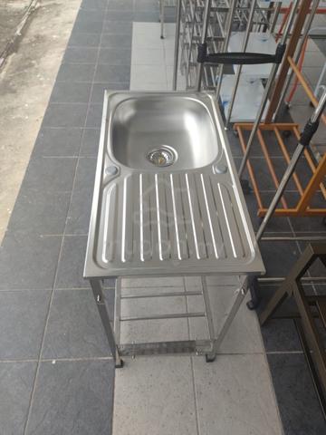 Stainless Steel Single Bowl Sink Drainer Stand - Home Appliances