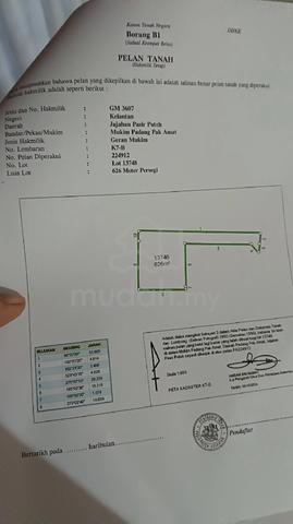 Nak jual tanah banglo 1