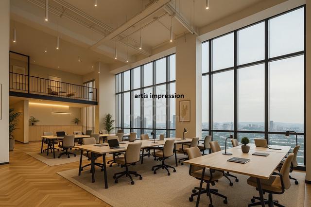 Fully fitted new office at Pinnacle Petaling jaya near lrt asia jaya 1