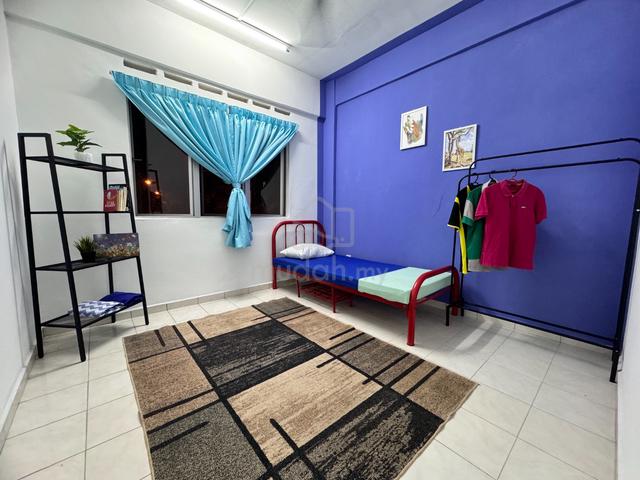 Bilik Single&Privacy-FREE Wifi,Near KLIA,SEPANG,KOTA WARISAN,MITSUI 1