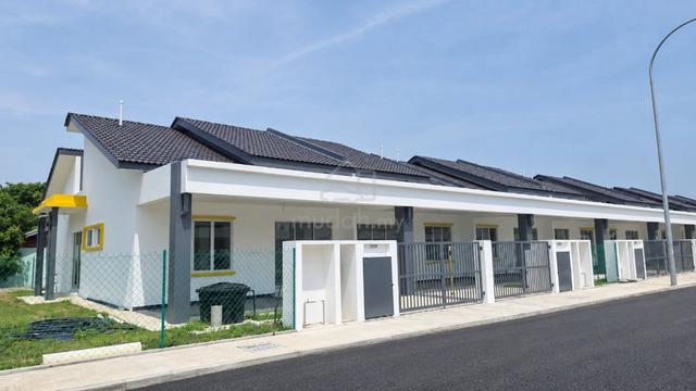 SUPERLINK Besar 24x63 MAINROAD Pulau Indah FREEHOLD dkt Masjid Sultan 1