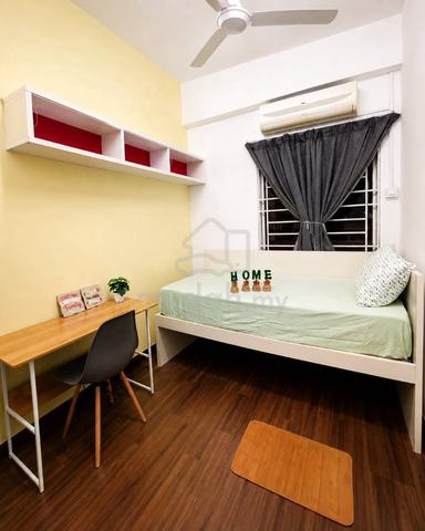 Single Room for FEMALE @ Segar Courts | Cheras, KL 1