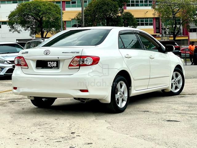 2011 Toyota COROLLA 1.8 ALTIS E (A) Ori Low Mil - 2