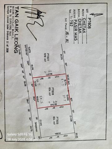 Lot Rumah tepi jalan utama Pmas/Tmerah 1