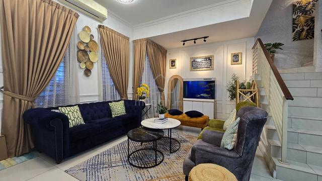 3-storey Superlink House Alstonea Subang Jaya Rumah Cantik Reno Extend 1
