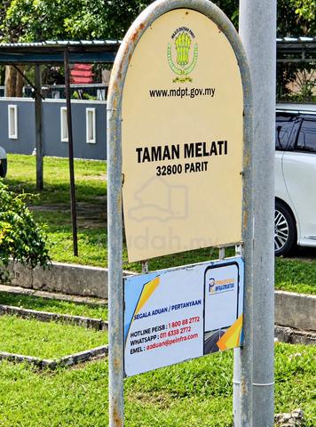 Taman Melati Tg Belanja Parit dekat KKM Tg belanja 1