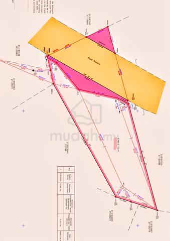 Penampang ROAD FRONTAGE CL land 1