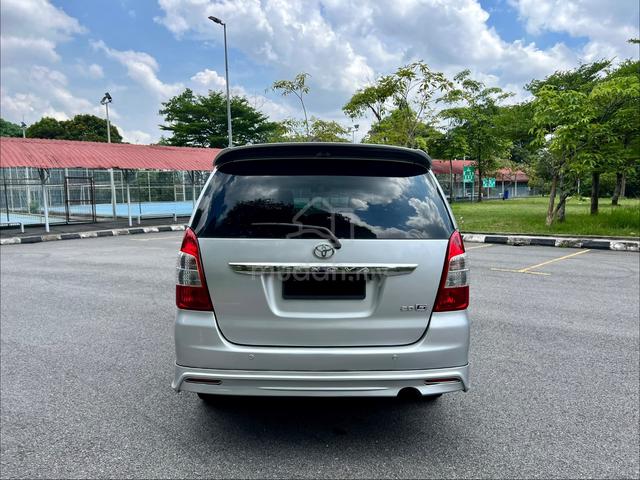 2013 Toyota INNOVA 2.0 G (A) 137,270km MILE SAHAJA - 5
